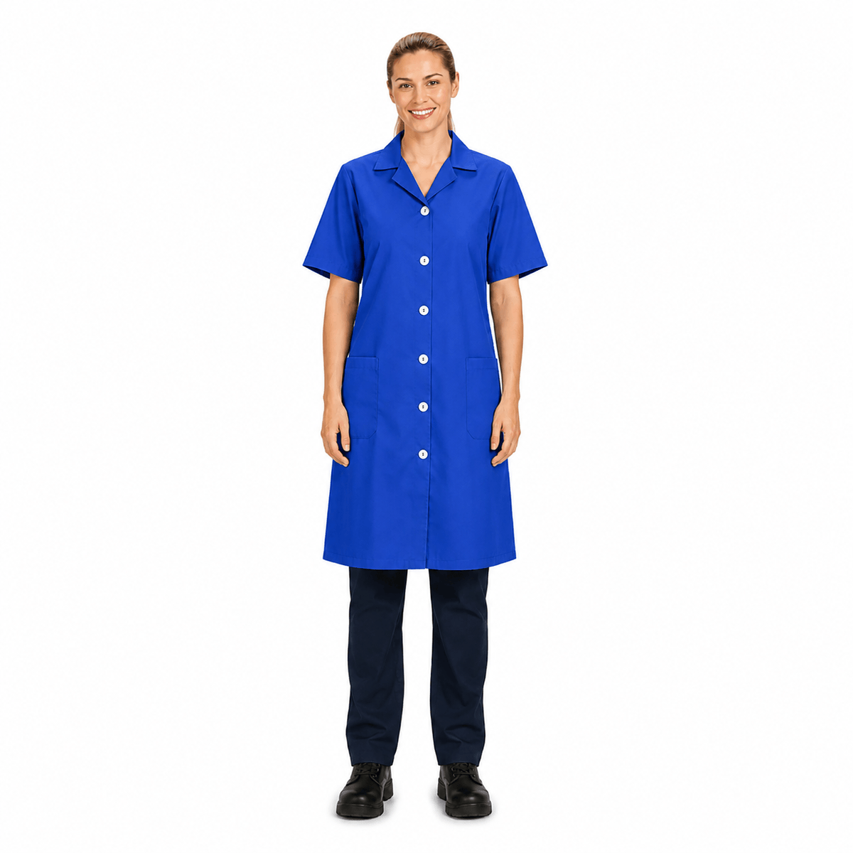 Zion BW Standard Light Smock 65/35 165gsm - Short Sleeve