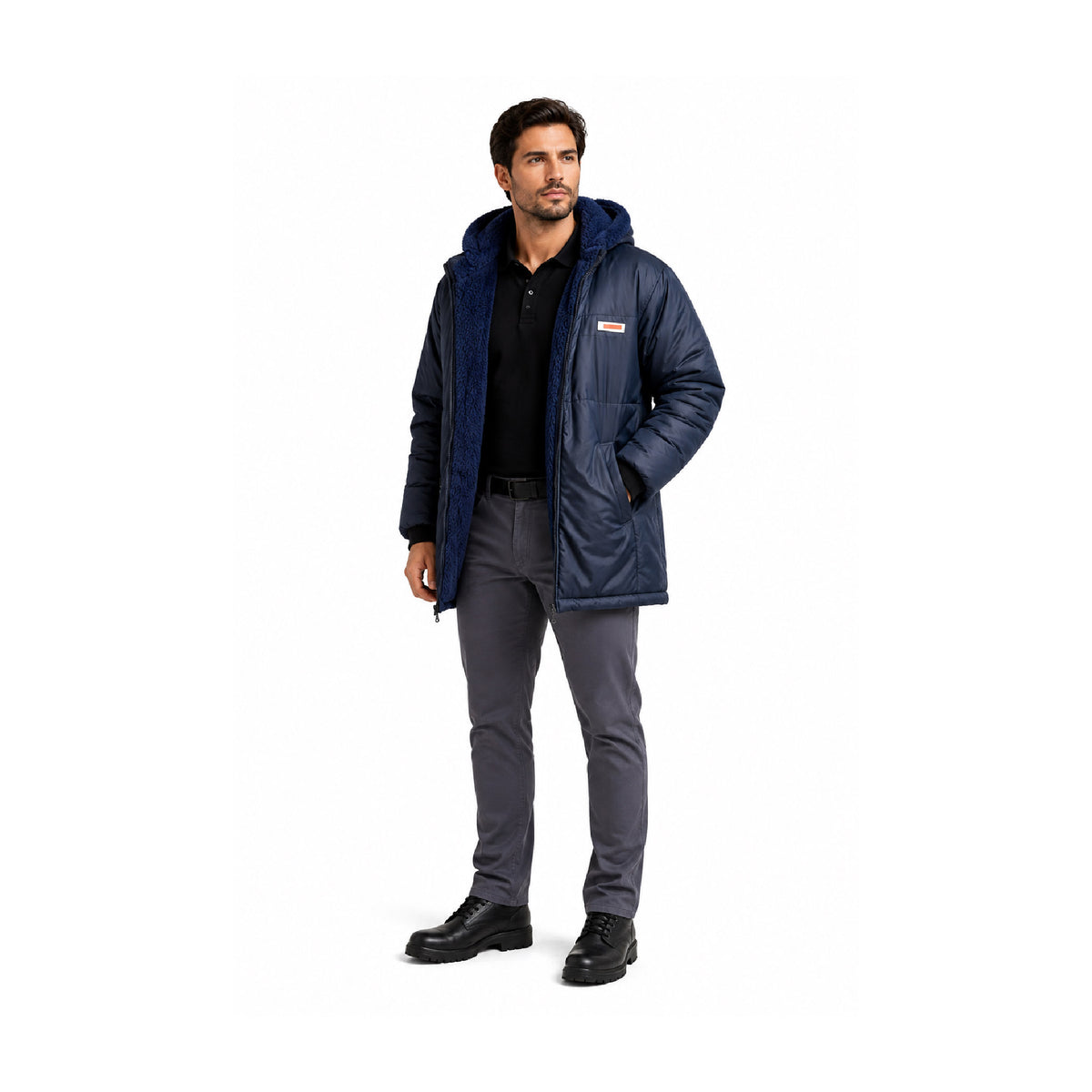 Beck Zero Furlined Freezer Jacket with Fixed Hood