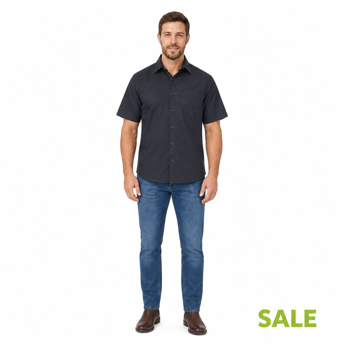JCB Classic Work Shirt - Short Sleeve