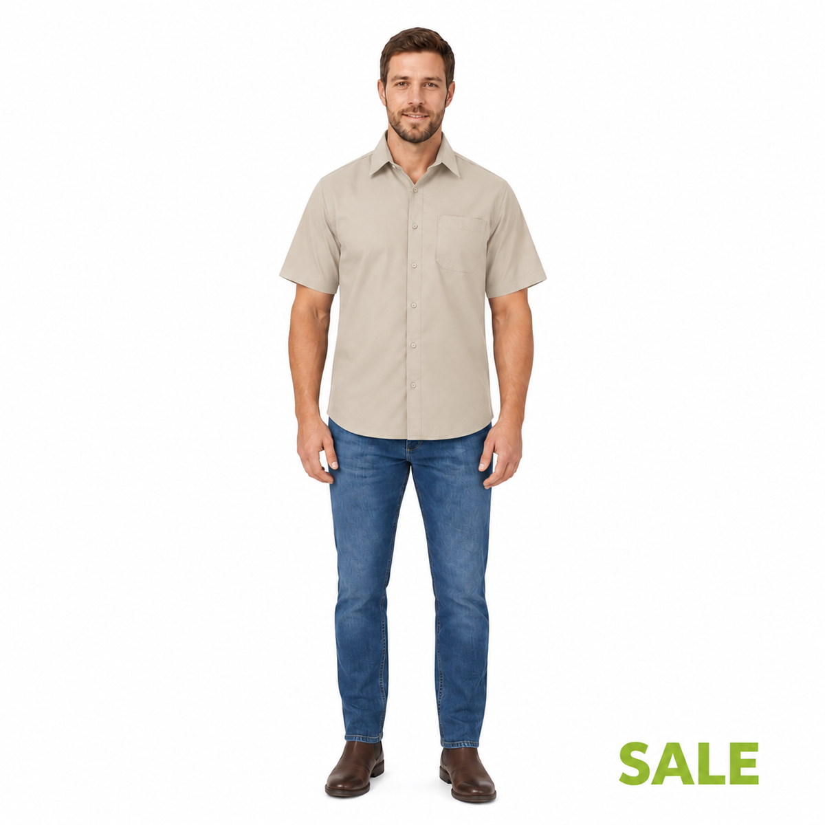 JCB Classic Work Shirt - Short Sleeve
