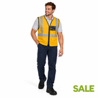 Zion BW Reflective Vest