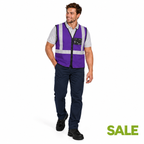 Zion BW Reflective Vest