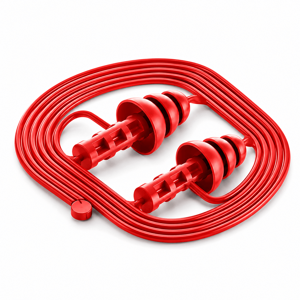 PluXone Reusable Earplug with Safety Cord