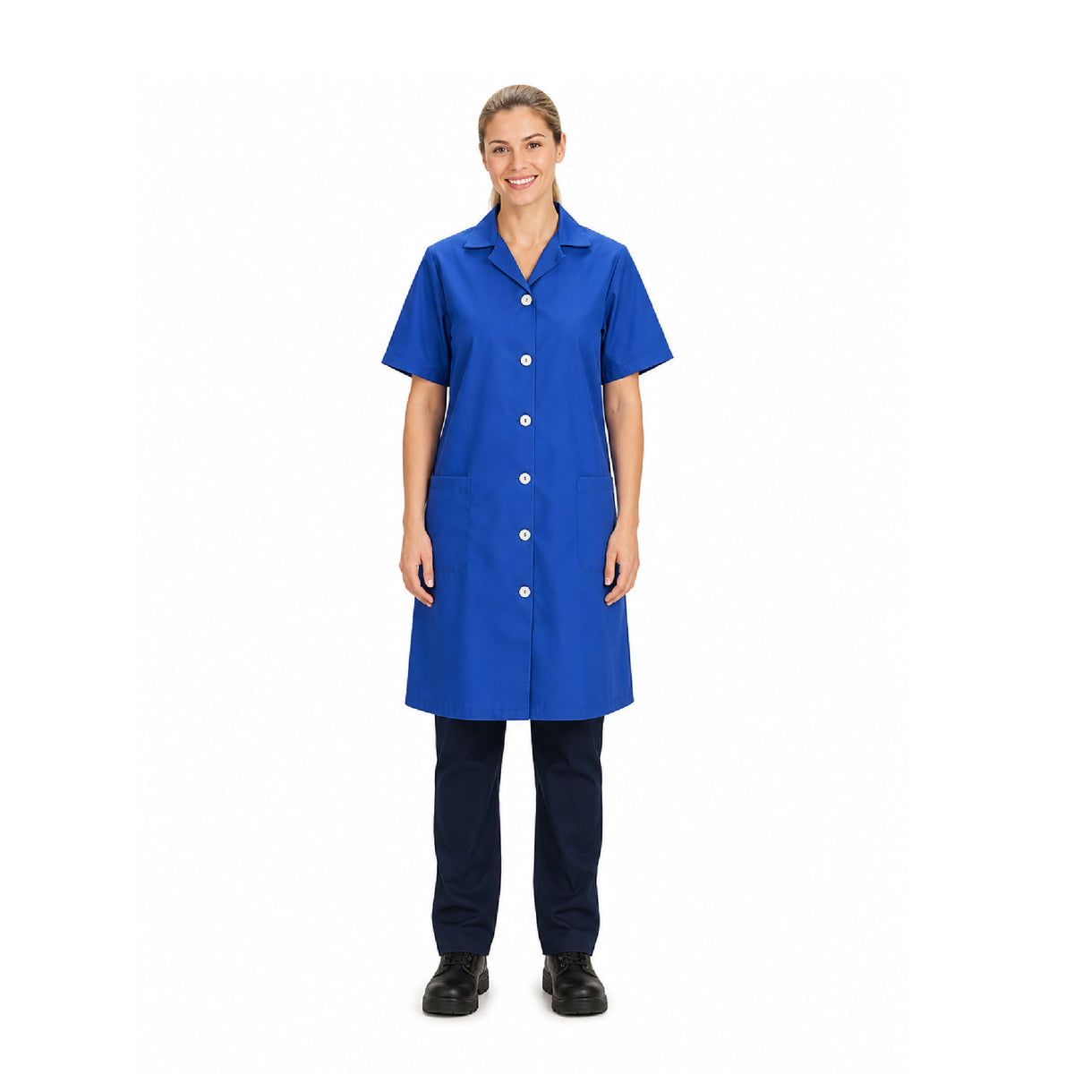 Zion BW Standard Heavy Smock 80/20 210gsm - Short Sleeve