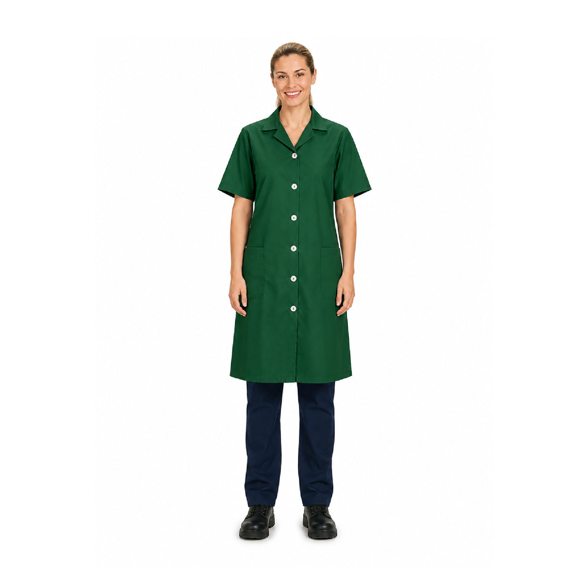 Zion BW Standard Heavy Smock 80/20 210gsm - Short Sleeve